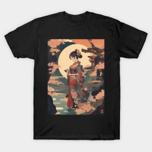 Japanese moon princess T-Shirt